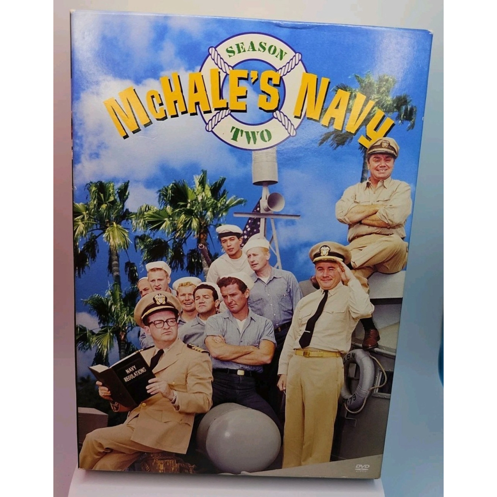 McHale's Navy : Season Two 2 (DVD, 1963, 5 Disc Box Set) With Booklet & Dogtag